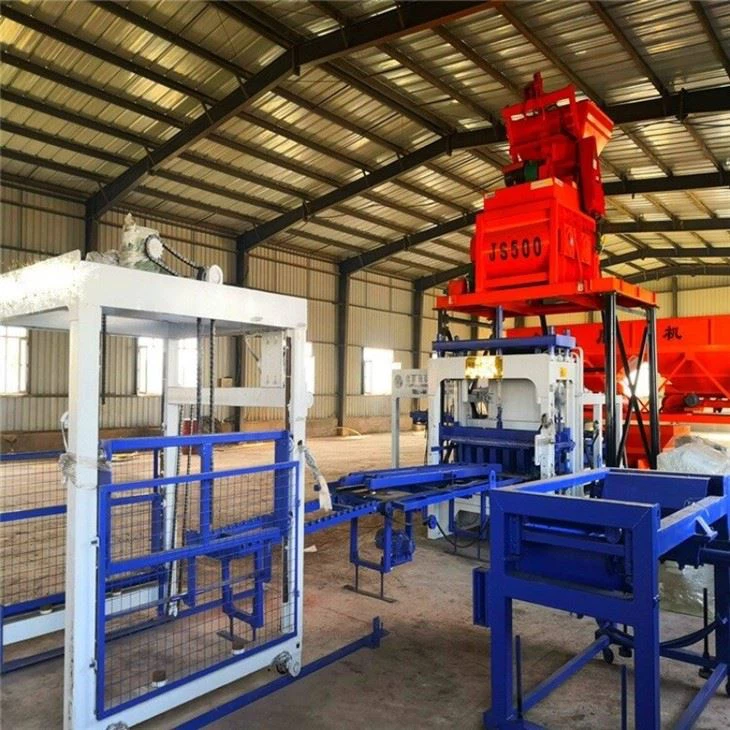 Tajikistan Cement Interlocking Brick Making Machine Paving Stone Making Machine